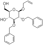 Allyl 2,3-di-o-benzyl-b-d-glucopyranosideStructure,84218-68-8Structure Allyl 2,3-di-o-benzyl-b-d-glucopyranoside Structure,84218-68-8Structure
