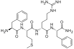 H-phe-met-d-arg-phe-nh2Structure,84313-44-0Structure H-phe-met-d-arg-phe-nh2 Structure,84313-44-0Structure