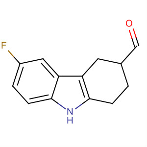6-Fluoro-2,3,4,9-tetrahydro-1h-carbazole-3-carbaldehydeStructure,843653-04-3Structure 6-Fluoro-2,3,4,9-tetrahydro-1h-carbazole-3-carbaldehyde Structure,843653-04-3Structure