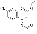 (R)-β-N-乙?；?p-氯-苯基丙氨酸甲酯結(jié)構(gòu)式_844439-52-7結(jié)構(gòu)式
