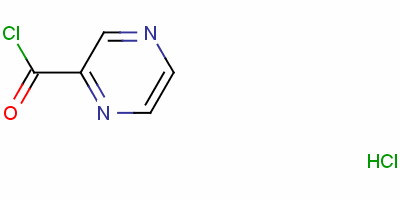 Pyrazine-2-carbonyl chloride hydrochlorideStructure,84473-64-3Structure Pyrazine-2-carbonyl chloride hydrochloride Structure,84473-64-3Structure