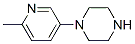 1-(6-甲基-3-吡啶)哌嗪結(jié)構(gòu)式_845617-33-6結(jié)構(gòu)式
