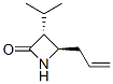 反式-(9ci)-3-(1-甲基乙基)-4-(2-丙烯基)-2-氮雜啶酮結(jié)構(gòu)式_84572-14-5結(jié)構(gòu)式