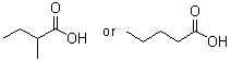 2(Or 4)-Methylbutyric acid Structure,84800-54-4Structure