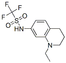 Methanesulfonamide, N-(1-ethyl-1,2,3,4-tetrahydro-7-quinolinyl)-1,1,1-trifluoro-Structure,848080-31-9Structure Methanesulfonamide, N-(1-ethyl-1,2,3,4-tetrahydro-7-quinolinyl)-1,1,1-trifluoro- Structure,848080-31-9Structure
