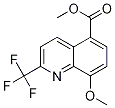 Methyl8-methoxy-2-(trifluoromethyl)quinoline-5-carboxylateStructure,848685-30-3Structure Methyl8-methoxy-2-(trifluoromethyl)quinoline-5-carboxylate Structure,848685-30-3Structure