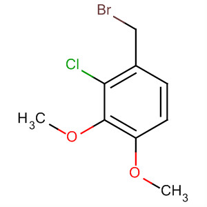 1-(Bromomethyl)-2-chloro-3,4-dimethoxybenzeneStructure,848696-72-0Structure 1-(Bromomethyl)-2-chloro-3,4-dimethoxybenzene Structure,848696-72-0Structure
