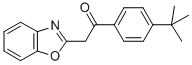 2-(1,3-Benzoxazol-2-yl)-1-(4-tert-butylphenyl)-ethanoneStructure,849021-33-6Structure 2-(1,3-Benzoxazol-2-yl)-1-(4-tert-butylphenyl)-ethanone Structure,849021-33-6Structure
