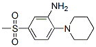 Benzenamine, 5-(methylsulfonyl)-2-(1-piperidinyl)-Structure,849035-90-1Structure Benzenamine, 5-(methylsulfonyl)-2-(1-piperidinyl)- Structure,849035-90-1Structure