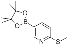 6-(Methylthio)pyridine-3-boronic acid pinacol esterStructure,849934-89-0Structure 6-(Methylthio)pyridine-3-boronic acid pinacol ester Structure,849934-89-0Structure