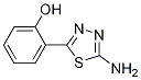 Phenol, 2-(5-amino-1,3,4-thiadiazol-2-yl)-Structure,85003-78-7Structure Phenol, 2-(5-amino-1,3,4-thiadiazol-2-yl)- Structure,85003-78-7Structure