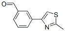 3-(2-甲基-4-噻唑)-苯甲醛結(jié)構(gòu)式_850375-05-2結(jié)構(gòu)式