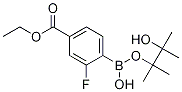 4-Ethoxycarbonyl-2-fluorophenylboronic acid,pinacol esterStructure,851334-92-4Structure 4-Ethoxycarbonyl-2-fluorophenylboronic acid,pinacol ester Structure,851334-92-4Structure