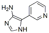 1H-imidazol-4-amine, 5-(3-pyridinyl)- (9ci)Structure,851363-77-4Structure 1H-imidazol-4-amine, 5-(3-pyridinyl)- (9ci) Structure,851363-77-4Structure