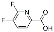 5,6-二氟吡啶-2-甲酸結(jié)構(gòu)式_851386-38-4結(jié)構(gòu)式