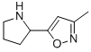 3-Methyl-5-(pyrrolidin-2-yl)isoxazoleStructure,851434-82-7Structure 3-Methyl-5-(pyrrolidin-2-yl)isoxazole Structure,851434-82-7Structure