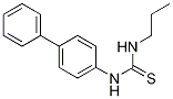 1-(聯(lián)苯-4-基)-3-丙基硫脲結(jié)構(gòu)式_851904-80-8結(jié)構(gòu)式
