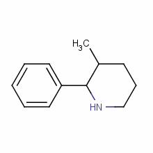 3-甲基-2-苯基哌啶結(jié)構(gòu)式_85237-67-8結(jié)構(gòu)式