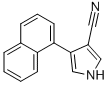 4-(1-Naphthalenyl)-1h-pyrrole-3-carbonitrileStructure,852510-51-1Structure 4-(1-Naphthalenyl)-1h-pyrrole-3-carbonitrile Structure,852510-51-1Structure