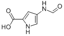 1H-pyrrole-2-carboxylicacid,4-(formylamino)-(9ci) Structure,85406-57-1Structure