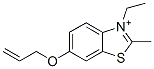Benzothiazolium,3-ethyl-2-methyl-6-(2-propenyloxy)-(9ci)Structure,854125-45-4Structure Benzothiazolium,3-ethyl-2-methyl-6-(2-propenyloxy)-(9ci) Structure,854125-45-4Structure