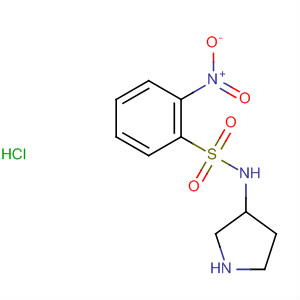 1-(2-Nitro-benzenesulfonyl)-pyrrolidin-3-ylamine hydrochlorideStructure,854750-90-6Structure 1-(2-Nitro-benzenesulfonyl)-pyrrolidin-3-ylamine hydrochloride Structure,854750-90-6Structure