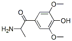 1-Propanone,2-amino-1-(4-hydroxy-3,5-dimethoxyphenyl)-Structure,854813-81-3Structure 1-Propanone,2-amino-1-(4-hydroxy-3,5-dimethoxyphenyl)- Structure,854813-81-3Structure