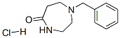 1-Benzyl-1,4-diazepan-5-one(hcl)Structure,854828-86-7Structure 1-Benzyl-1,4-diazepan-5-one(hcl) Structure,854828-86-7Structure