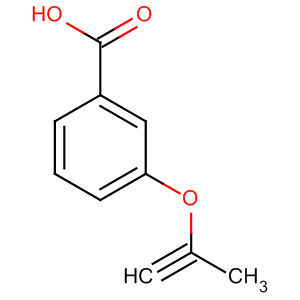 3-(2-丙炔-1-氧基)苯甲酸結(jié)構(gòu)式_85607-73-4結(jié)構(gòu)式