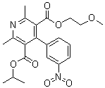 Nimodipine related compound a (50 mg) (2-methoxyethyl 1-methylethyl 2,6-dimethyl-4-(3-nitrophenyl)pyridine-3,5-dicarboxylate)Structure,85677-93-6Structure Nimodipine related compound a (50 mg) (2-methoxyethyl 1-methylethyl 2,6-dimethyl-4-(3-nitrophenyl)pyridine-3,5-dicarboxylate) Structure,85677-93-6Structure