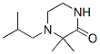 (9ci)-3,3-二甲基-4-(2-甲基丙基)-哌嗪酮結(jié)構(gòu)式_85712-24-9結(jié)構(gòu)式