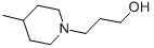 3-(4-Methylpiperidin-1-yl)propan-1-olStructure,857237-50-4Structure 3-(4-Methylpiperidin-1-yl)propan-1-ol Structure,857237-50-4Structure