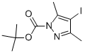 Tert-butyl 4-iodo-3,5-dimethyl-1H-pyrazole-1-carboxylate Structure,857283-71-7Structure