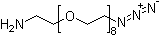 O-(2-aminoethyl)-o-(2-azidoethyl)heptaethylene glycolStructure,857891-82-8Structure O-(2-aminoethyl)-o-(2-azidoethyl)heptaethylene glycol Structure,857891-82-8Structure