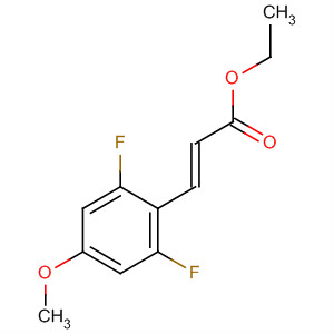(2E)-3-(2,6-difluoro-4-methoxyphenyl)-2-propenoic acid ethyl esterStructure,858114-78-0Structure (2E)-3-(2,6-difluoro-4-methoxyphenyl)-2-propenoic acid ethyl ester Structure,858114-78-0Structure
