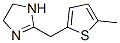 1H-imidazole, 4,5-dihydro-2-[(5-methyl-2-thienyl)methyl]- Structure,858223-50-4Structure