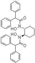 (1R,2R)-N,N-二羥基-N,N-雙(二苯基乙?；?環(huán)己烷-1,2-二胺結(jié)構(gòu)式_860036-16-4結(jié)構(gòu)式