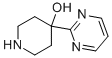 4-(2-嘧啶)-4-羥基哌啶結(jié)構(gòu)式_861217-38-1結(jié)構(gòu)式