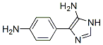 1H-imidazol-5-amine, 4-(4-aminophenyl)-Structure,861362-46-1Structure 1H-imidazol-5-amine, 4-(4-aminophenyl)- Structure,861362-46-1Structure