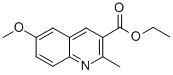 6-Methoxy-2-methylquinoline-3-carboxylic acid ethyl esterStructure,86210-92-6Structure 6-Methoxy-2-methylquinoline-3-carboxylic acid ethyl ester Structure,86210-92-6Structure