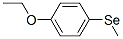 Benzene, 1-ethoxy-4-(methylseleno)-(9ci)Structure,86297-06-5Structure Benzene, 1-ethoxy-4-(methylseleno)-(9ci) Structure,86297-06-5Structure