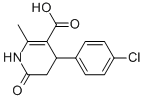 1,4,5,6-Tetrahydro-2-methyl-6-oxo-4-(4-chlorophenyl)-3-pyridinecarboxylic acidStructure,864082-31-5Structure 1,4,5,6-Tetrahydro-2-methyl-6-oxo-4-(4-chlorophenyl)-3-pyridinecarboxylic acid Structure,864082-31-5Structure