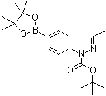 1-N-Boc-3-Methyl-indazole-5-boronic acid picol esterStructure,864770-82-1Structure 1-N-Boc-3-Methyl-indazole-5-boronic acid picol ester Structure,864770-82-1Structure
