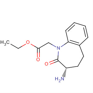 (S)-3-amino-2,3,4,5-tetrahydro-2-oxo-1h-1-benzazepine-1-acetic acid ethyl ester Structure,86499-52-7Structure