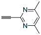 Pyrimidine, 2-ethynyl-4,6-dimethyl- (9ci)Structure,86520-99-2Structure Pyrimidine, 2-ethynyl-4,6-dimethyl- (9ci) Structure,86520-99-2Structure