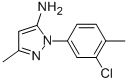1-(3-Chloro-4-methylphenyl)-3-methyl-1h-pyrazol-5-amineStructure,866472-29-9Structure 1-(3-Chloro-4-methylphenyl)-3-methyl-1h-pyrazol-5-amine Structure,866472-29-9Structure
