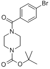 4-(4-Bromo-benzoyl)-piperazine-1-carboxylic acid tert-butyl esterStructure,867333-30-0Structure 4-(4-Bromo-benzoyl)-piperazine-1-carboxylic acid tert-butyl ester Structure,867333-30-0Structure