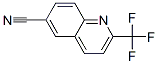 2-(Trifluoromethyl)quinoline-6-carbonitrileStructure,868662-64-0Structure 2-(Trifluoromethyl)quinoline-6-carbonitrile Structure,868662-64-0Structure