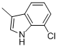 7-Chloro-3-methyl-1h-indoleStructure,86915-16-4Structure 7-Chloro-3-methyl-1h-indole Structure,86915-16-4Structure