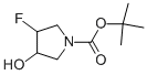 (3R,4R)-3-氟-4-羥基吡咯烷-1-羧酸叔丁酯結(jié)構(gòu)式_869481-93-6結(jié)構(gòu)式